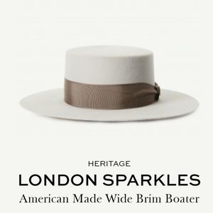 Goorin Bros London Sparkles in Silver NWT